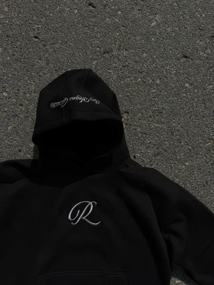 Signature Black Hoodie